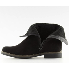 Schwarz Schwarze Stiefel für Damen 4169 Schwarz 2