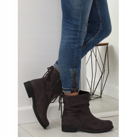 Grau Damen Stiefel grau 7378-PA Grau 1