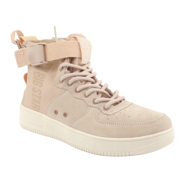 Big Star Big Stern High Eco Leder-Sneaker 274658 Pulverrosa 1