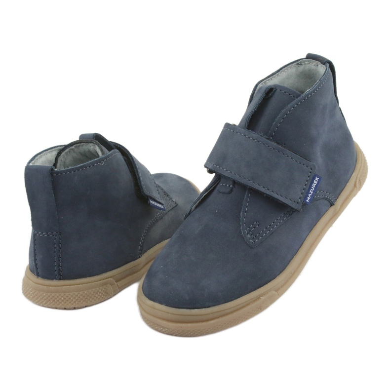Klettstiefel Mazurek 106 marineblau 4