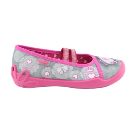 Befado Kinderschuhe 116X248 rosa grau 1