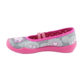 Befado Kinderschuhe 116X248 rosa grau 2