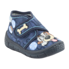 Befado Kinderschuhe 529P106 marineblau blau 1
