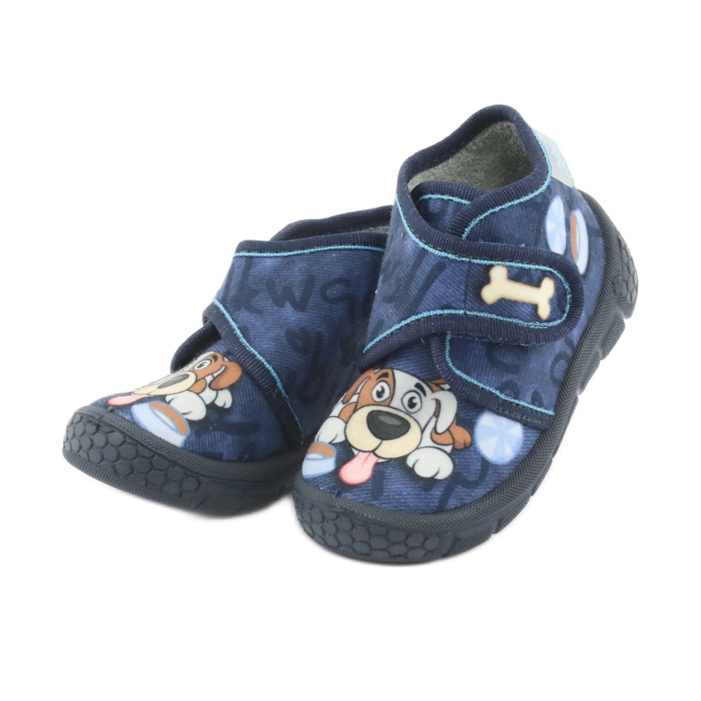 Befado Kinderschuhe 529P106 marineblau blau 3