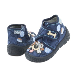 Befado Kinderschuhe 529P106 marineblau blau 4
