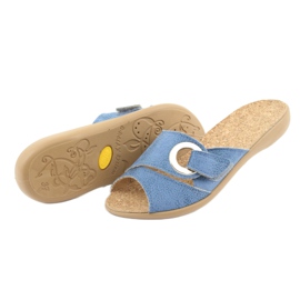 Befado Damenschuhe PU 265D015 blau 4