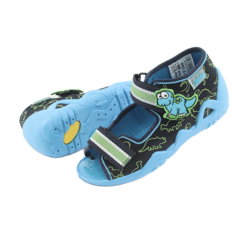 Befado grüne Kinderschuhe 250P088 navy blau blau 5
