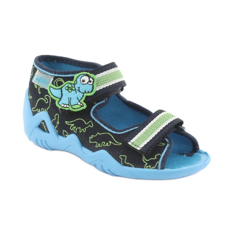 Befado grüne Kinderschuhe 250P088 marineblau blau 1