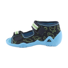 Befado grüne Kinderschuhe 250P088 navy blau blau 2
