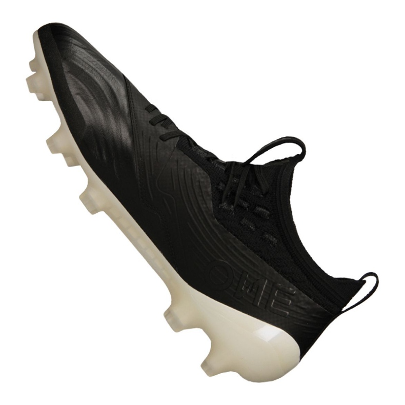 Puma One 19.1 Lth Fg / Ag M 105479 02 Fußballschuhe schwarz schwarz 1