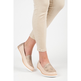 Schuhe mit VICES-Muster braun 2