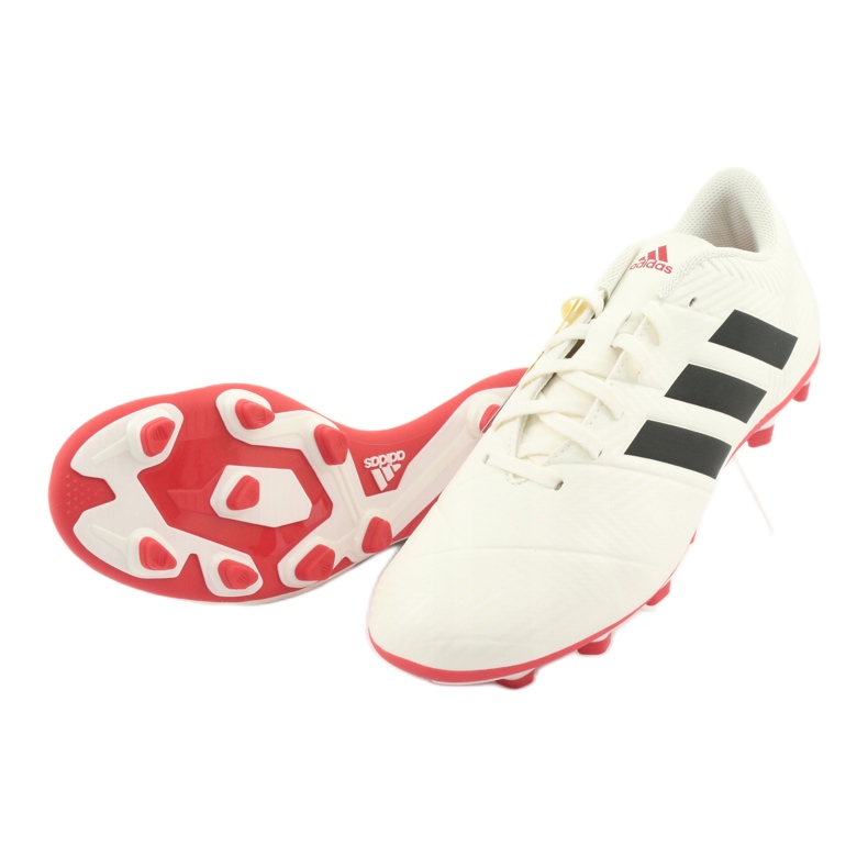 Adidas Nemeziz 18.4 FxG M D97992 Fußballschuhe beige 2