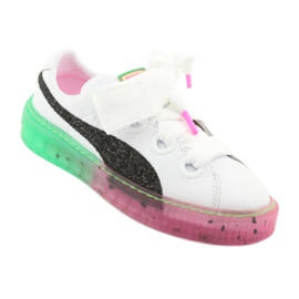 Plattform Candy Princess Sophia Webster PUMA White PUMA Black weiß schwarz rosa grün 1