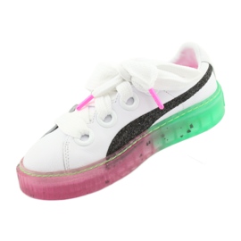 Plattform Candy Princess Sophia Webster PUMA White PUMA Black weiß schwarz rosa grün 2