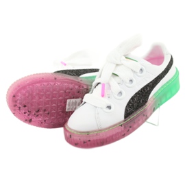 Plattform Candy Princess Sophia Webster PUMA White PUMA Black weiß schwarz rosa grün 4
