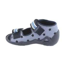 Befado blaue Kinderschuhe 250P079 marineblau 2