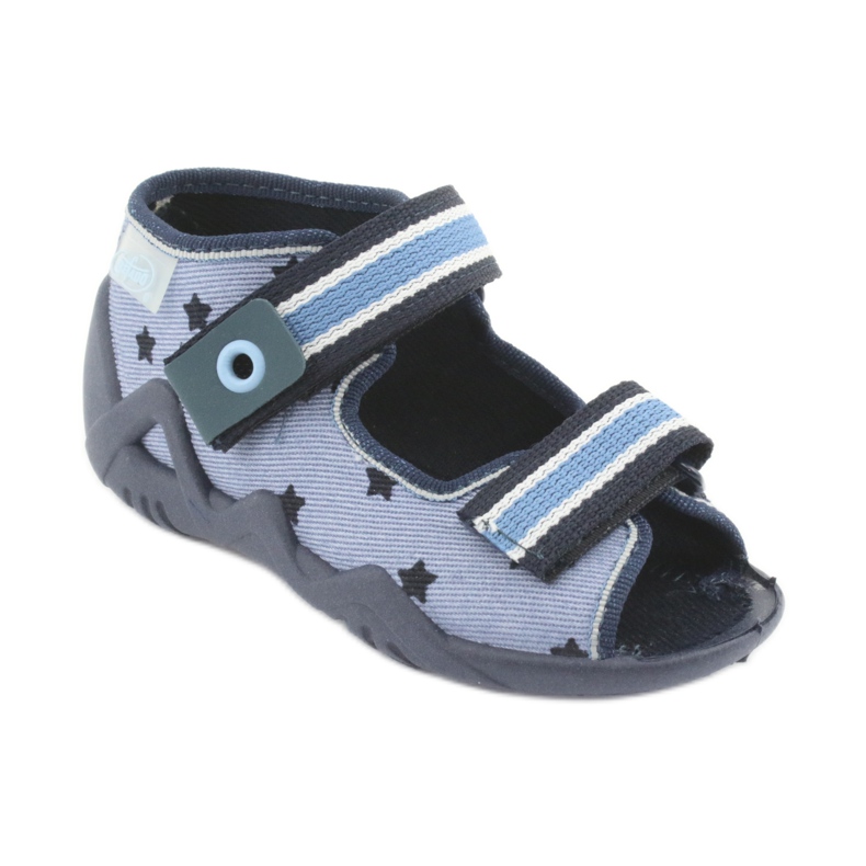Befado blaue Kinderschuhe 250P079 marineblau 1