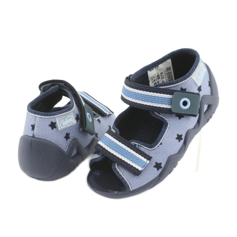 Befado blaue Kinderschuhe 250P079 marineblau 3