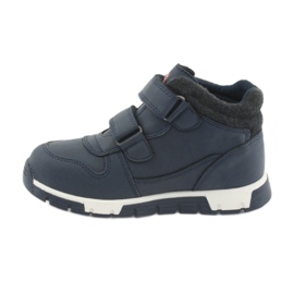 Sportschuhe mit Klettverschluss Big Star 374065 marineblau weiß rot 2