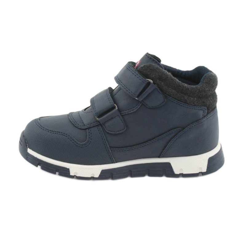 Sportschuhe mit Klettverschluss Big Star 374065 marineblau weiß rot 2