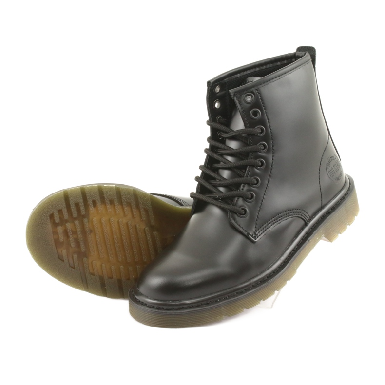 Big Star schwarze Stiefel 4
