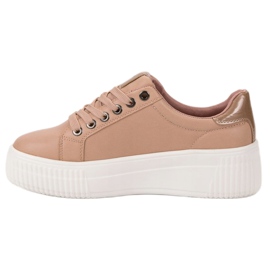 Kylie Sportschuhe auf der Plattform braun 1