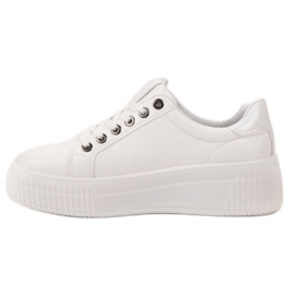 Kylie Sportschuhe auf der Plattform weiß 2