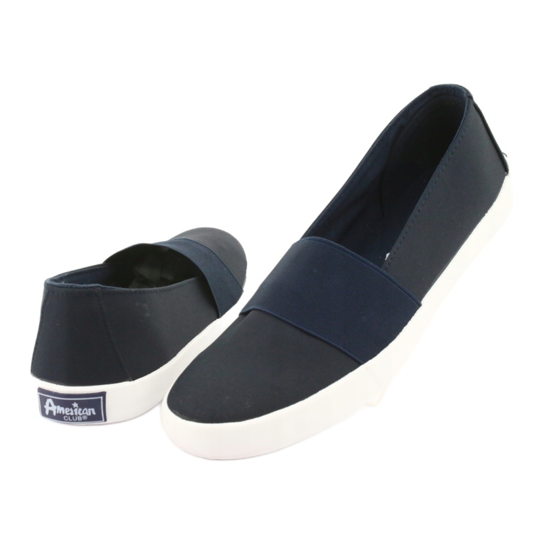 American Club marineblaue Damensneaker navy blau 4