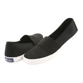 American Club Damen Turnschuhe schwarze Turnschuhe 4