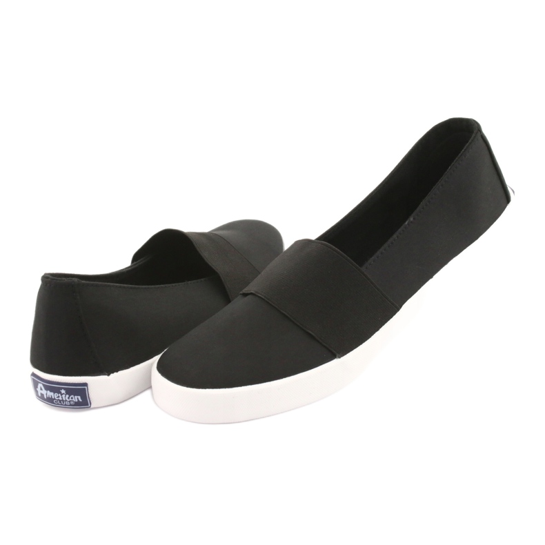 American Club Damen Turnschuhe schwarze Turnschuhe 4