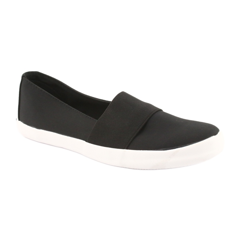 Schwarze American Club Slip-On-Sneakers 1
