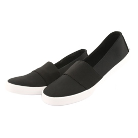 Schwarze American Club Slip-On-Sneakers 3