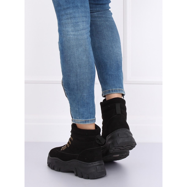 Schwarz 1967 schwarze Sportstiefel 1