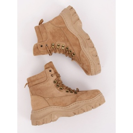 Trappers braune Sportschuhe 1967 Khaki 2