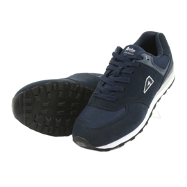 American Club Jogging-Sportschuhe HA27 marineblau 4