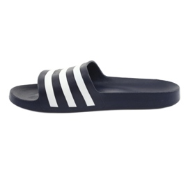 Adidas Adilette Aqua M F35542 Hausschuhe weiß marineblau 2