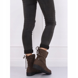 Grüne Damenstiefel in Khaki 7378-PA Grün 1