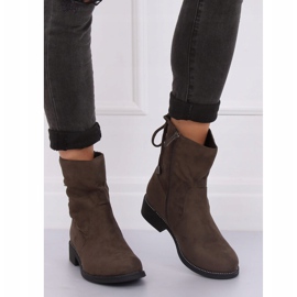 Grüne Damenstiefel in Khaki 7378-PA Grün 2