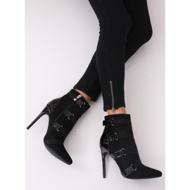 Schwarze Stiefel auf einer Anstecknadel schwarz BKKX1150 Schwarz 2