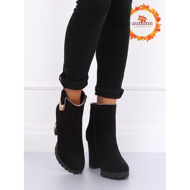 Schwarz M319 Schwarze High Heels 1