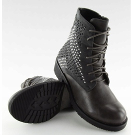 Graue Damenstiefel grau FC-H65 Grau 2