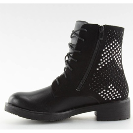 Schwarze Stiefel für Damen FC-H65 Schwarz 1