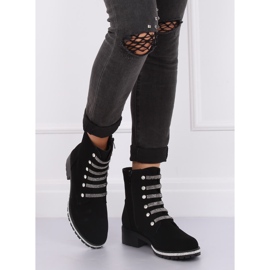 Schwarze Militärstiefel CH1818-2 Schwarz 1