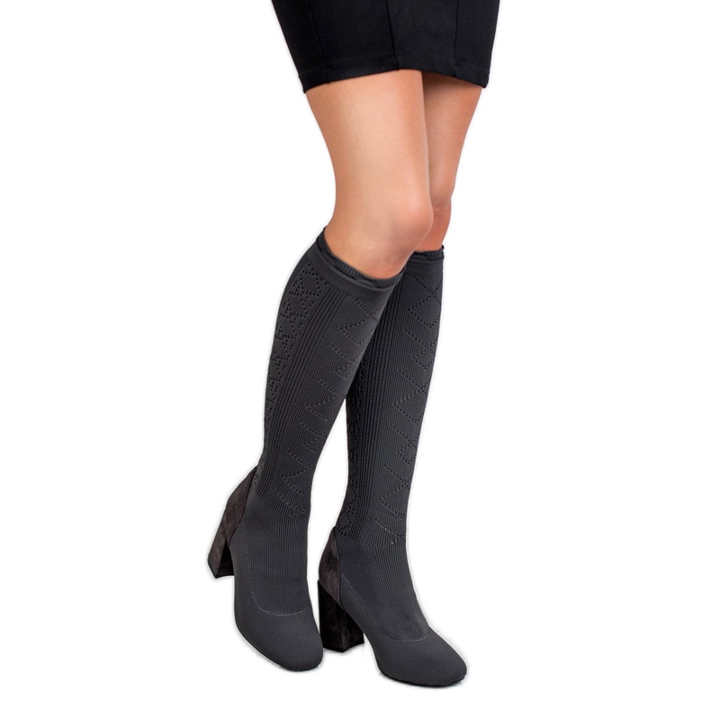 Seastar Graue durchbrochene Stiefel 1