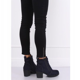 Marine Stiefel auf dem Protektor W358 Blue navy blau 1