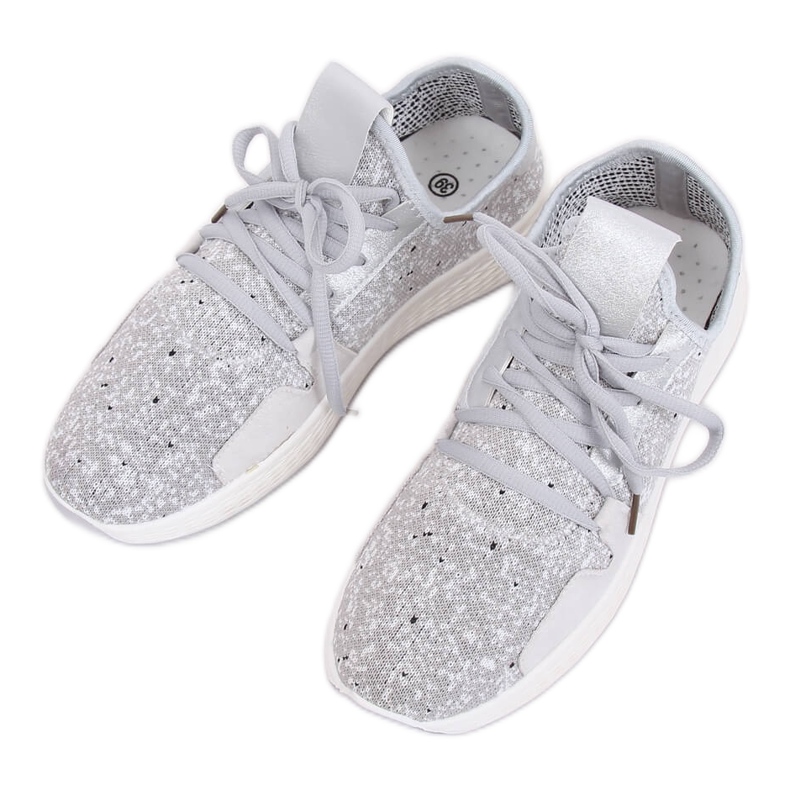 Grau AK28P Graue Sportschuhe 2