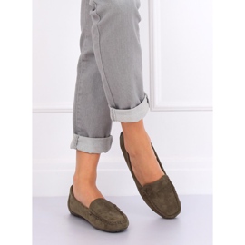 Grün Damen Slipper R812-1 Grün 1