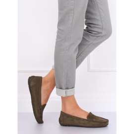 Grün Damen Slipper R812-1 Grün 2