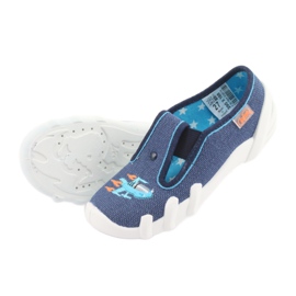 Befado Kinderschuhe 290X188 marineblau blau 4