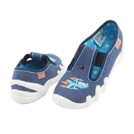 Befado Kinderschuhe 290X188 marineblau blau 3